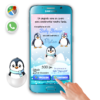Baby Shower Pingüinos para Niño – Invitación Interactiva para WhatsApp