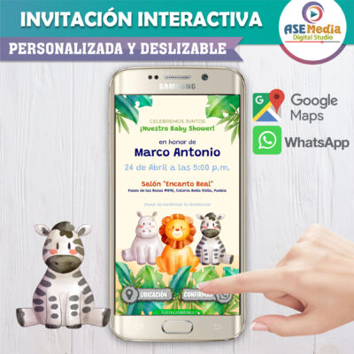 Mi Bautizo Borreguito – Invitación Interactiva para WhatsApp