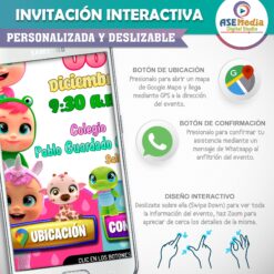 Looloo Kids – Invitación Interactiva de Cumpleaños para WhatsApp