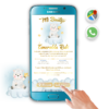 Mi Bautizo Borreguito – Invitación Interactiva para WhatsApp