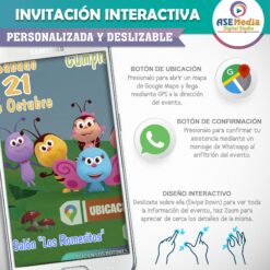 Capybara – Invitación Interactiva de Cumpleaños para WhatsApp
