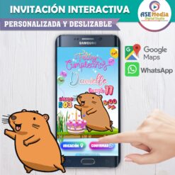 Cumpleaños Casino – Invitación Interactiva de Cumpleaños para WhatsApp