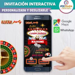 La Cenicienta 02 – Invitación Interactiva de Cumpleaños para WhatsApp