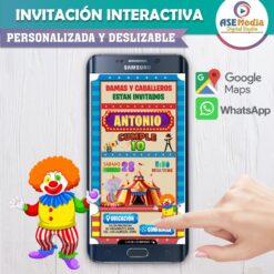 Mi Cumpleaños Floral – Invitación Interactiva de Cumpleaños para WhatsApp