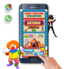 Cumpleaños Circo – Invitación Interactiva de Cumpleaños para WhatsApp