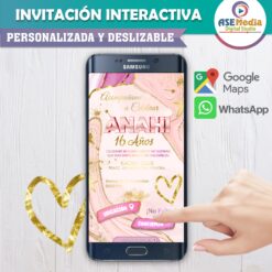 Mi Cumpleaños Elegante – Invitación Interactiva de Cumpleaños para WhatsApp