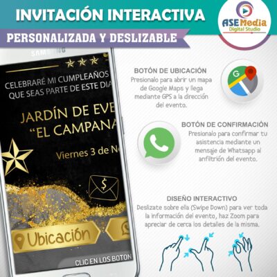 Demon Slayer – Invitación Interactiva de Cumpleaños para WhatsApp