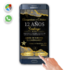 Mi Cumpleaños Elegante – Invitación Interactiva de Cumpleaños para WhatsApp