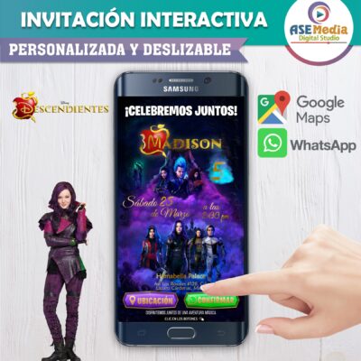Dragon Ball Z, Gohan – Invitación Interactiva de Cumpleaños para WhatsApp