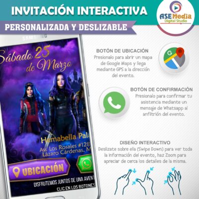 Dragon Ball Z, Gohan – Invitación Interactiva de Cumpleaños para WhatsApp