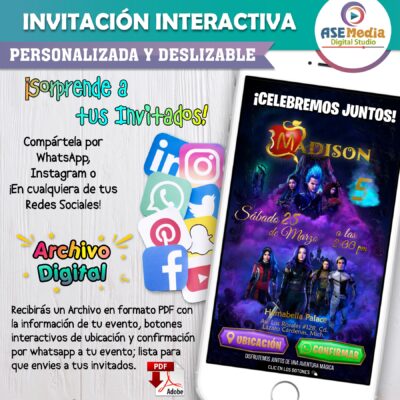 Dragon Ball Z, Gohan – Invitación Interactiva de Cumpleaños para WhatsApp