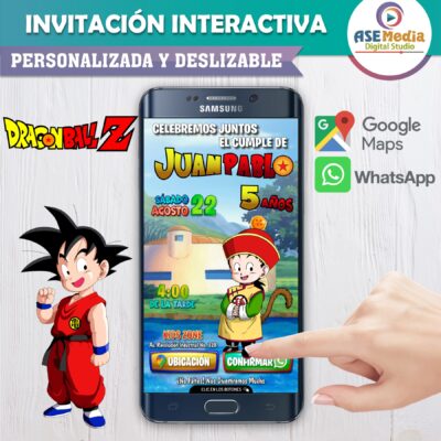 Cumpleaños Feria – Invitación Interactiva de Cumpleaños para WhatsApp
