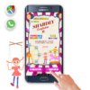 Cumpleaños Feria – Invitación Interactiva de Cumpleaños para WhatsApp