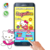 Hello Kitty en Piscina – Invitación Interactiva de Cumpleaños para WhatsApp