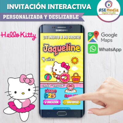 Lilo y Stitch – Invitación Interactiva de Cumpleaños para WhatsApp