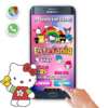 Hello Kitty y Amigos – Invitación Interactiva de Cumpleaños para WhatsApp