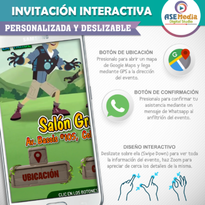 LEGO La Pelicula – Invitación Interactiva de Cumpleaños para WhatsApp