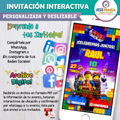 Mickey Mouse Rey – Invitación Interactiva de Cumpleaños para WhatsApp