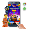 LEGO La Pelicula – Invitación Interactiva de Cumpleaños para WhatsApp