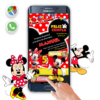Mickey Mouse y Minnie Mouse – Invitación Interactiva de Cumpleaños para WhatsApp
