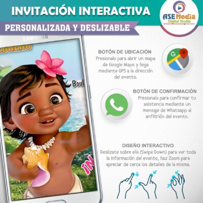 Monster High Cleo de Nile – Invitación Interactiva de Cumpleaños para WhatsApp