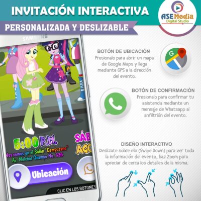 Nacimiento Niño Dios – Invitación Interactiva de Cumpleaños para WhatsApp