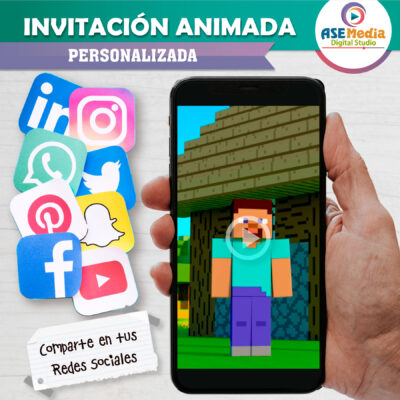 Cumpleaños Vaquero, Viejo Oeste – Video Invitación Animada de Cumpleaños para WhatsApp