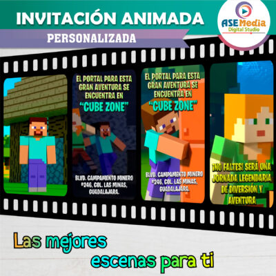Cumpleaños Vaquero, Viejo Oeste – Video Invitación Animada de Cumpleaños para WhatsApp