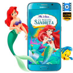 Ariel, La Sirenita – 2×1 Invitación Interactiva y Video de Cumpleaños para WhatsApp
