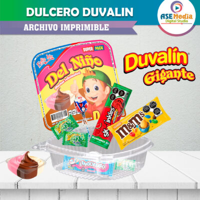 Día del Niño | Plantilla Duvalín para Imprimir