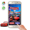 Cars, Rayo McQueen 02 – Invitación Interactiva de Cumpleaños para WhatsApp
