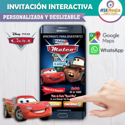 Frozen Elsa – Invitación Interactiva de Cumpleaños para WhatsApp