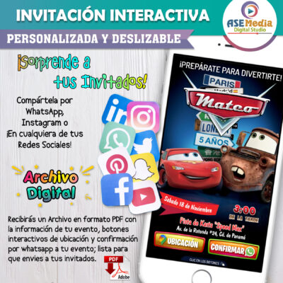 Frozen Elsa – Invitación Interactiva de Cumpleaños para WhatsApp