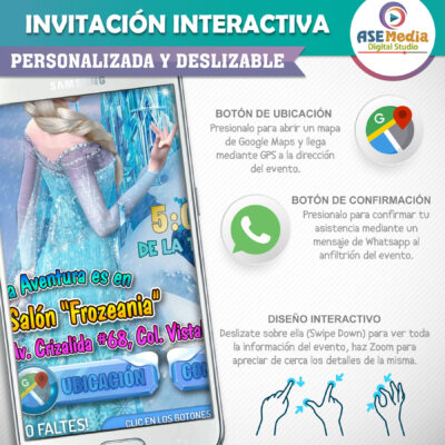 La Pantera Rosa – Invitación Interactiva de Cumpleaños para WhatsApp