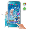 Frozen Elsa – Invitación Interactiva de Cumpleaños para WhatsApp
