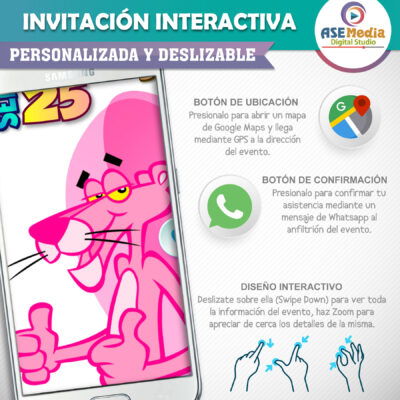 Perritos Cachorritos – Invitación Interactiva de Cumpleaños para WhatsApp
