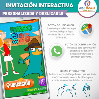 Pokémon Picachu y Ash – Invitación Interactiva de Cumpleaños para WhatsApp