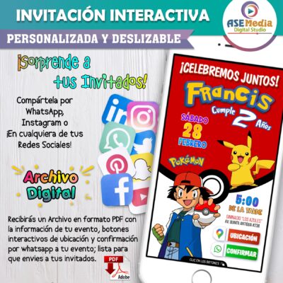 Punisher – Invitación Interactiva de Cumpleaños para WhatsApp