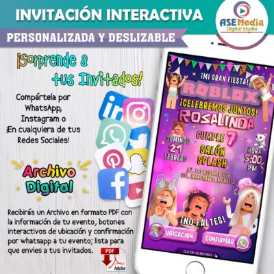 Spirit, El Corcel Indomable – Invitación Interactiva de Cumpleaños para WhatsApp