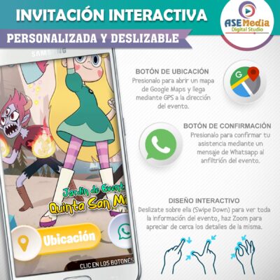 Súper Héroes Amigos – Invitación Interactiva de Cumpleaños para WhatsApp