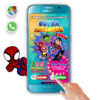 Súper Héroes Amigos – Invitación Interactiva de Cumpleaños para WhatsApp