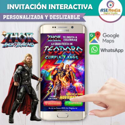 Tiburón – Invitación Interactiva de Cumpleaños para WhatsApp