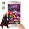 Thor Amor y Trueno – Invitación Interactiva de Cumpleaños para WhatsApp