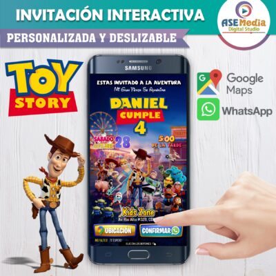 Transformers Optimus Prime – Invitación Interactiva de Cumpleaños para WhatsApp