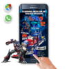 Transformers Optimus Prime 02 – Invitación Interactiva de Cumpleaños para WhatsApp