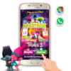 Troll La Pelicula – Invitación Interactiva de Cumpleaños para WhatsApp