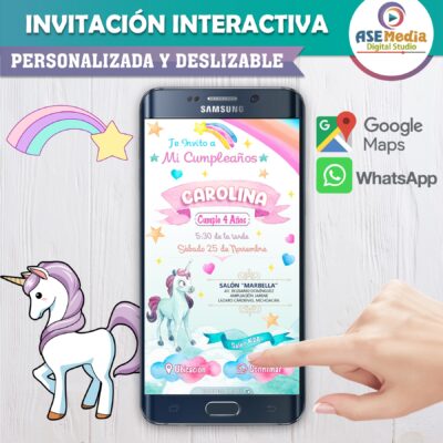 Valiente Princesa Merida – Invitación Interactiva de Cumpleaños para WhatsApp