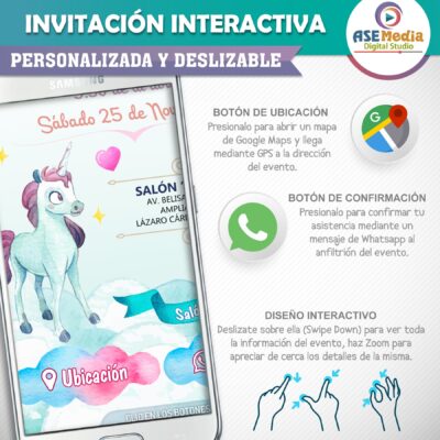 Valiente Princesa Merida – Invitación Interactiva de Cumpleaños para WhatsApp
