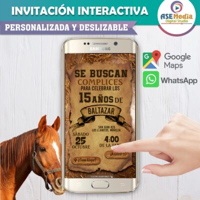 Los Vengadores – Invitación Interactiva de Cumpleaños para WhatsApp