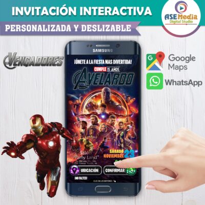 Bateria Duracell – Invitación Interactiva de Cumpleaños para WhatsApp